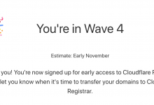 Cloudflare: 域名注册服务 / 成本价注册 / 预约中 / 捐款1美元可提前-便宜VPS网