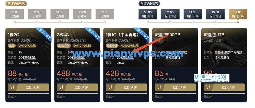 腾讯云双十一优惠再出便宜香港 CN2 VPS