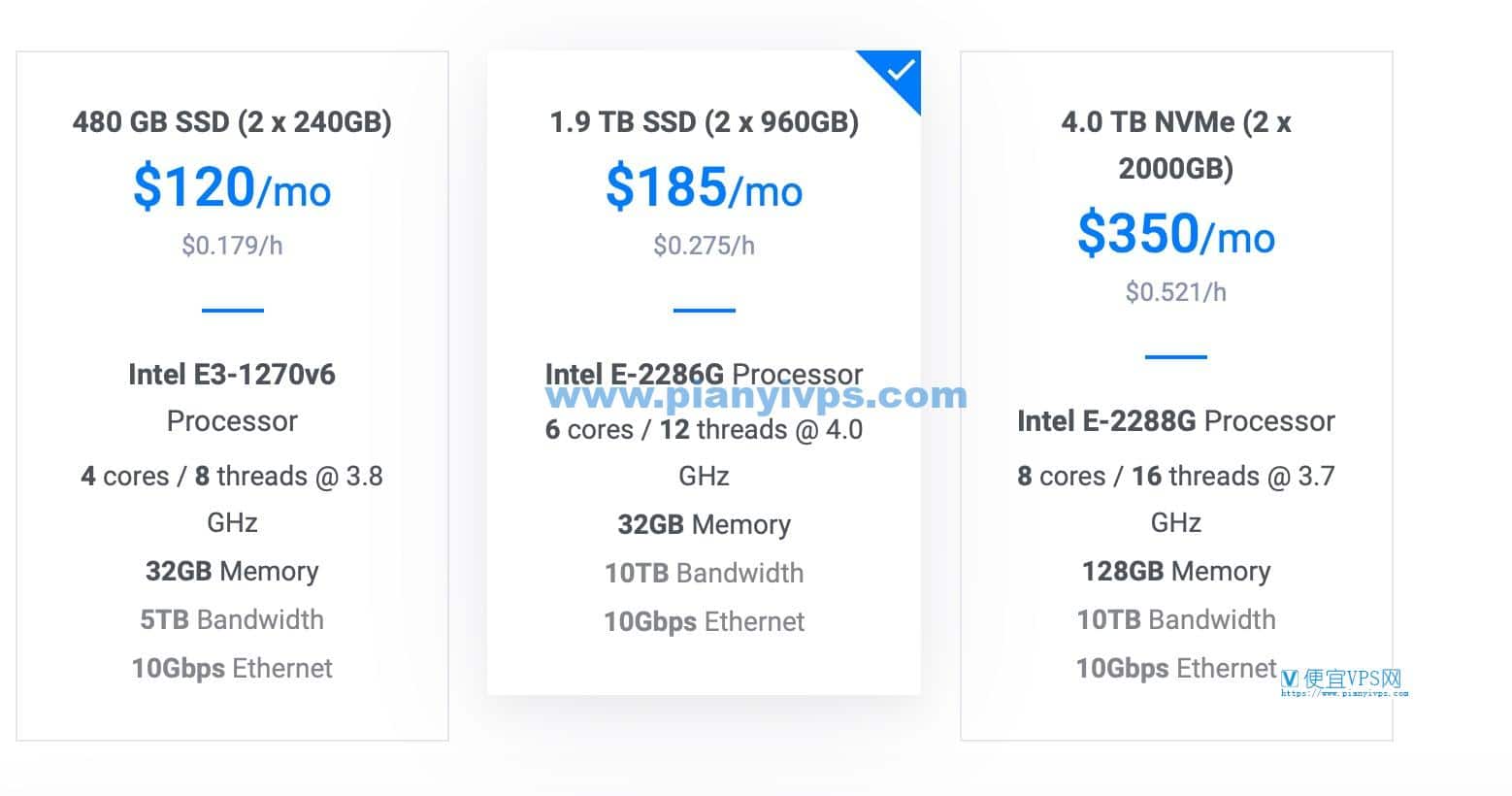 Vultr 裸金属服务器价格