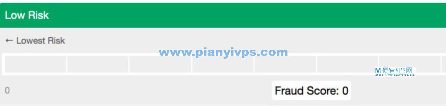 丽莎主机新加坡 ISP VPS 的 IP 评分测试