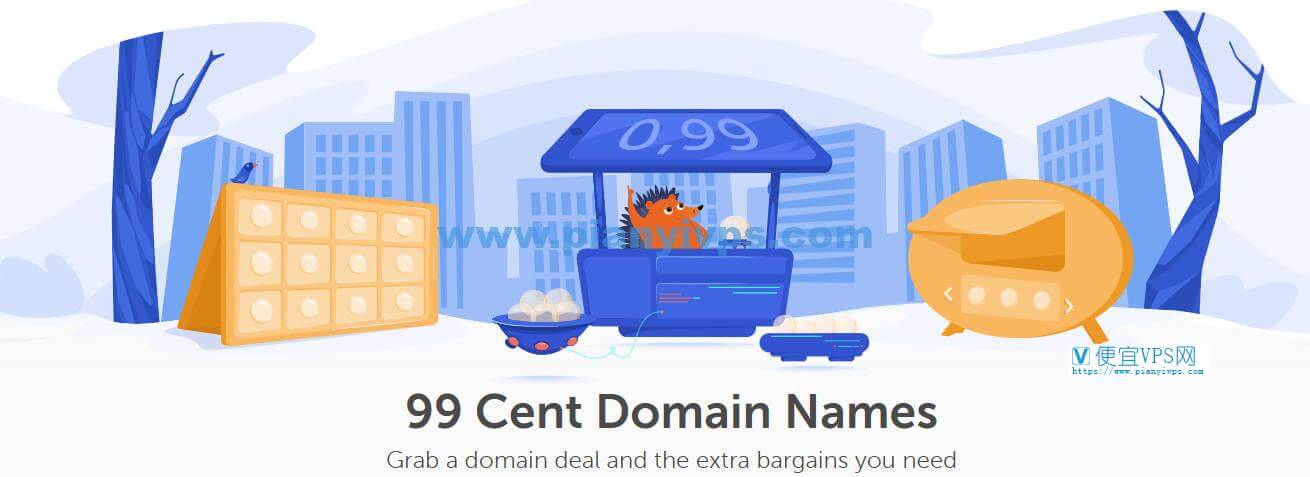 NameCheap 99 美分域名优惠地址