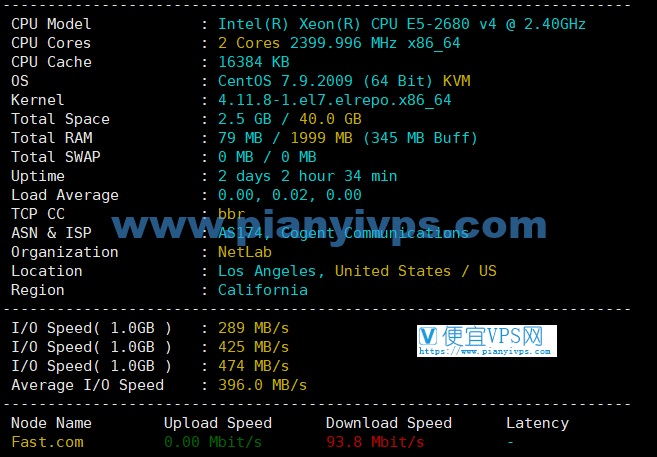 丽萨主机双 ISP 美国住宅 AS9929 VPS 测评